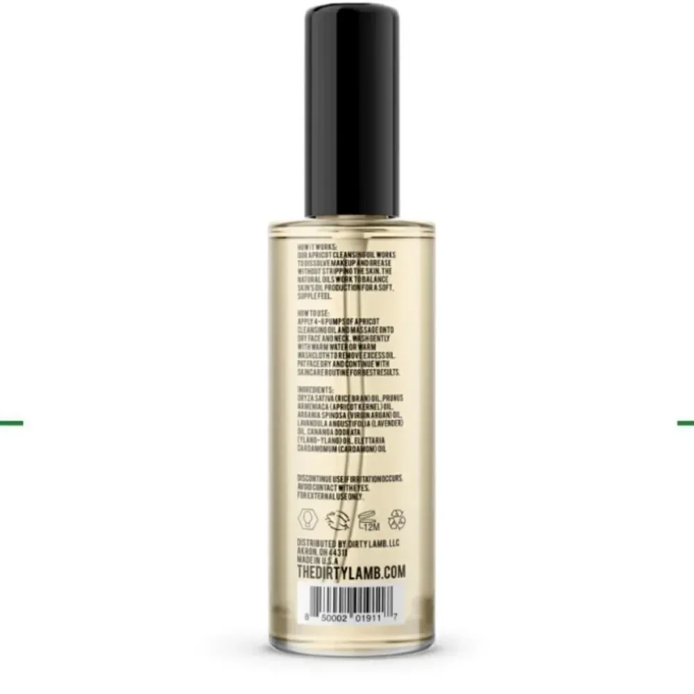 Dirty Lamb Apricot Cleansing Oil